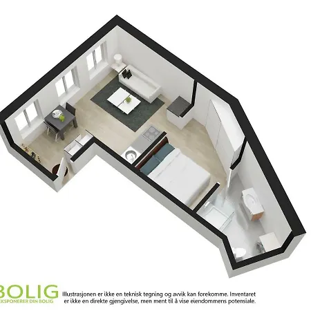 Apartmán Barfot Bergen